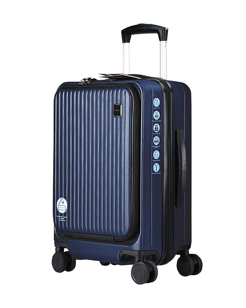 🔥加價在即❗24" Flexi Expandable Suitcase Luggage 91分隔前置開蓋防盜拉鍊擴大行李箱