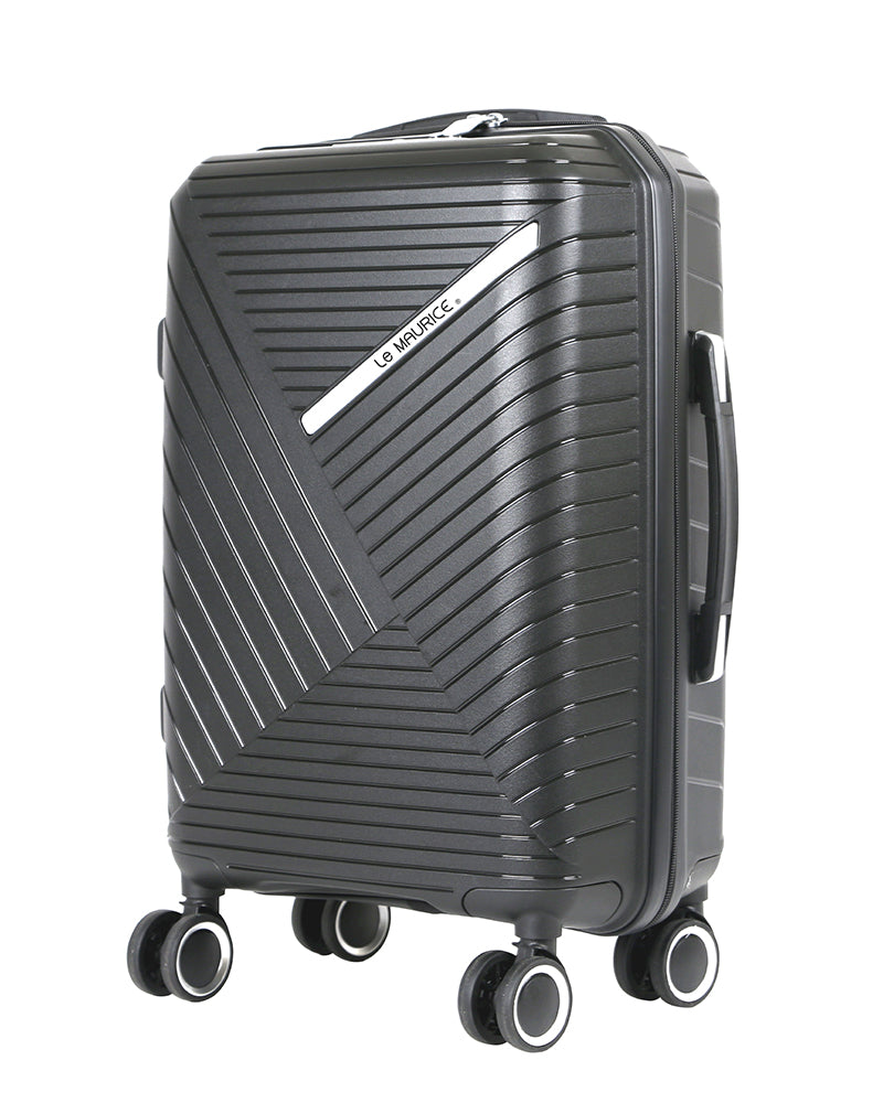 全城最抵❗20&quot; Laser Collection Suitcase Luggage TSA鎖靜音輪行李箱