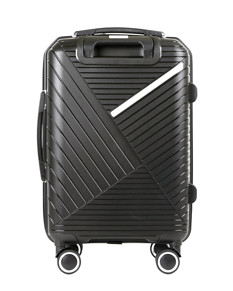 全城最抵❗24&quot; Laser Collection Suitcase Luggage TSA鎖靜音輪行李箱